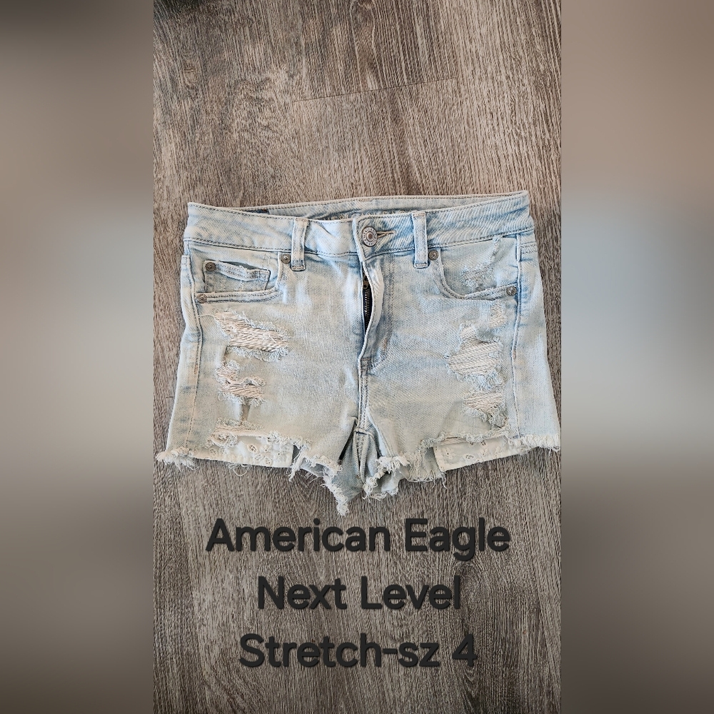 American Eagle Next Level Strech Jean Shorts
